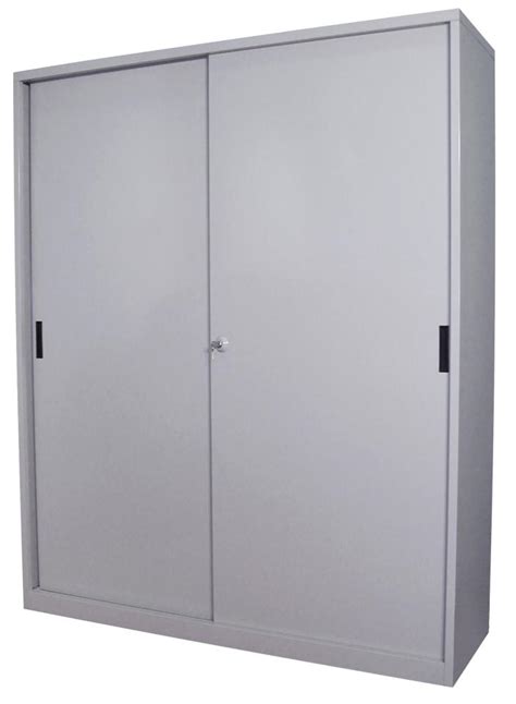 steel sliding door cabinet